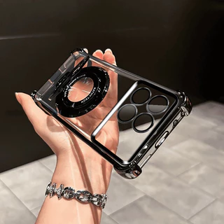 Capinha Poco X6 Pro 5G Suporte TPU Galvanoplastia Pressão De Ar anti-Queda Transparente Para Celular