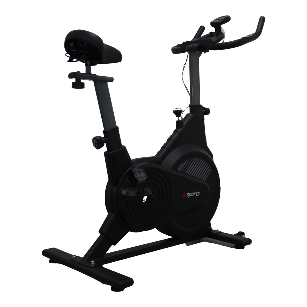 Bike Bicicleta Ergométrica Silenciosa Spinning para Apartamento "120kg ...