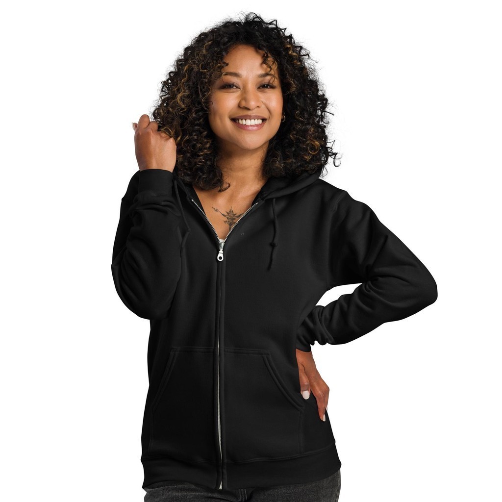 Moletom Feminino Liso Inverno com Capuz e Bolso Inverno