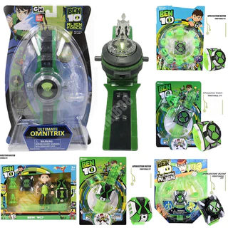 Omnitrix Ben 10 Watch Ultimate Style Projector Relógio Brinquedos Infantis Presente Para Crianças Ben10 Decoração Modelo Doll