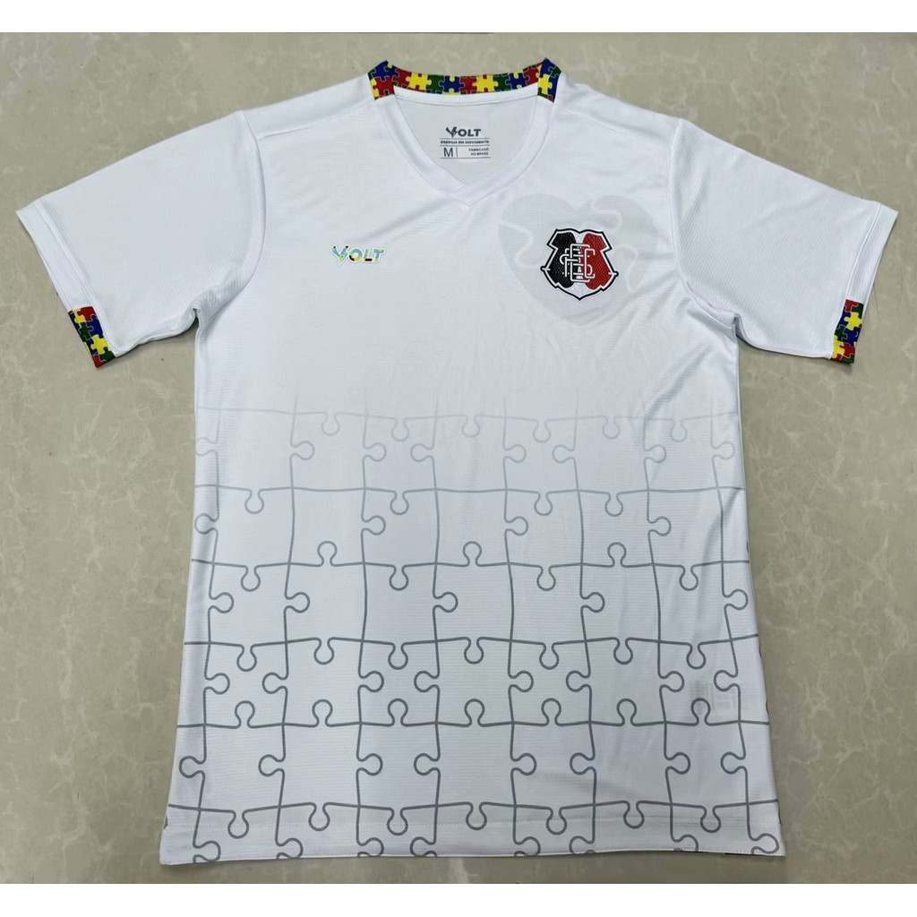 24-25 Camisa de futebol Santa Cruz PE White Special Edition