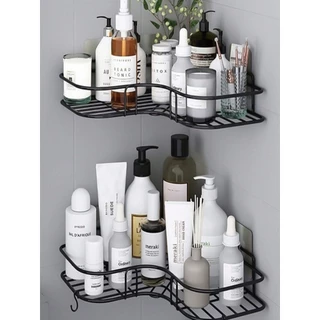Kit 2 Prateleira de Banheiro Organizador Porta Shampoo Com Suporte Adesivo