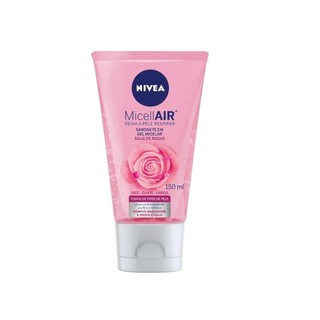 Sabonete em Gel Facial Nivea Micellair Agua de Rosas 150ml