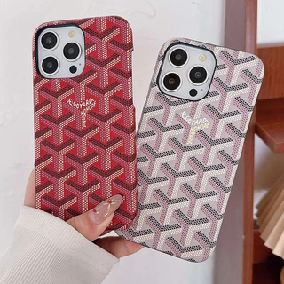 Nova Marca De Moda Capa De Couro Clássico Para 15 Pro Max 11 12 13 Pro Max Capinha iPhone 14 Pro Max 15 Plus À Prova De Choque