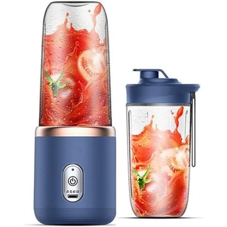 400ML Espremedor Elétrico Mini Liquidificador Portátil 6 Lâminas De Suco De Alimentos Misturador