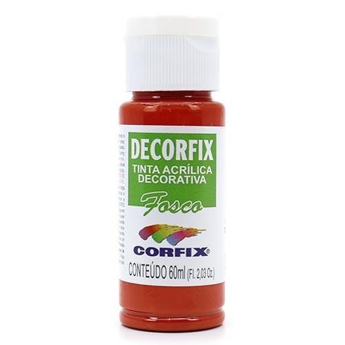 Tinta Decorfix Acrílica Fosco 60ml - Corfix | Shopee Brasil
