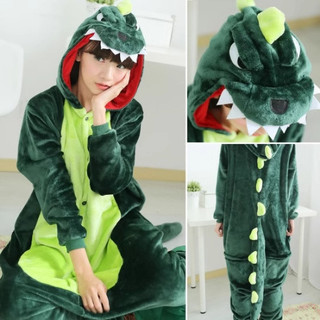 Adultos e Crianças Pijamas de Inverno de Flanela Quente Confortável, Design Animal, — foto 2 — Achou Levou Brasil