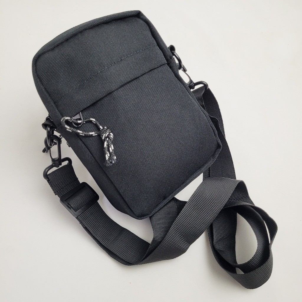Shoulder Bag Preto Mini Everbags Bolsa Masculina Tira Colo Pochete