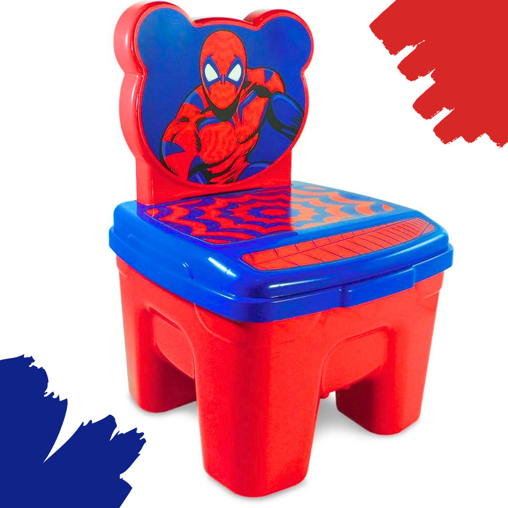 Cadeirinha Infantil Grande Menino Plástico Resistente Homem Aranha ...
