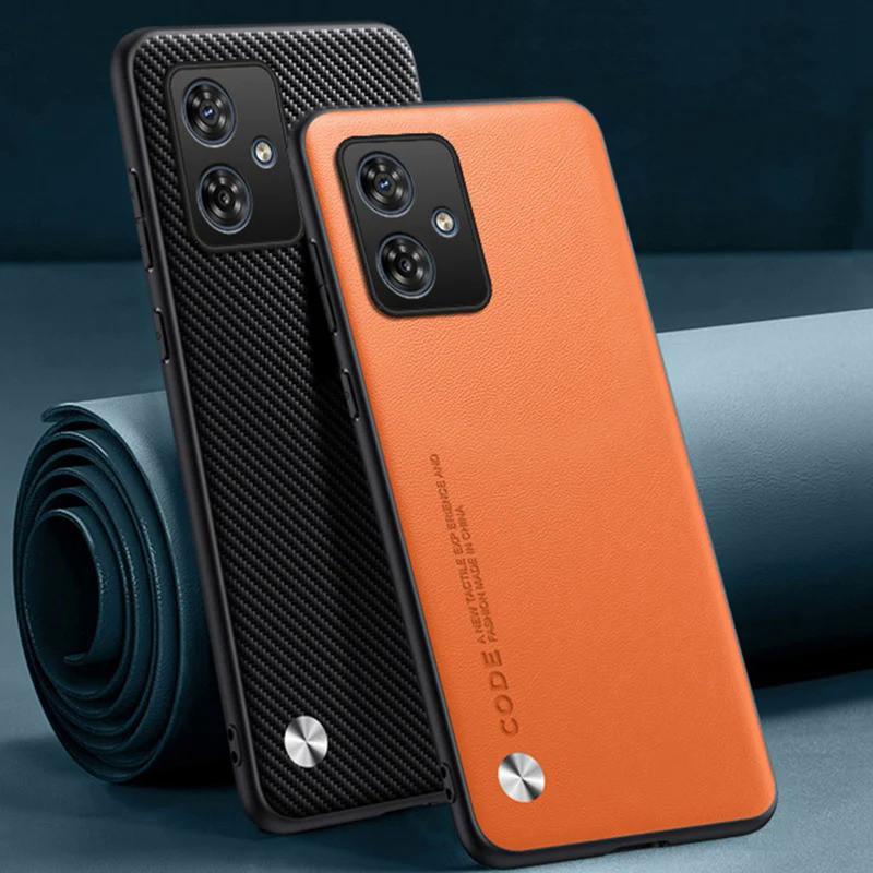Capa De Couro De Luxo Em PU Para Motorola G14 G54 G84 Proteção À Prova De Choque Silicone Moto G04 G24 G34