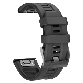 Pulseira De Silicone Engate Rapido Compativel Com Garmin Fenix 5 6 7 22mm