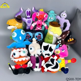 O Incrível Circo Digital 2 Bonecos De Pelúcia Caine Pomni Jax Zooble Gummigoo Baby Educational Toys Home Decor Brinquedos Recheados