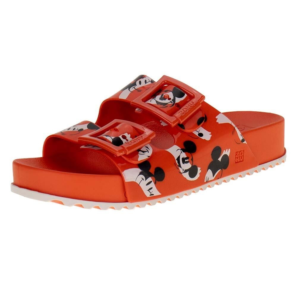 Sandália Joy Mickey Partner Conforto Zaxy - 18262 | Shopee Brasil