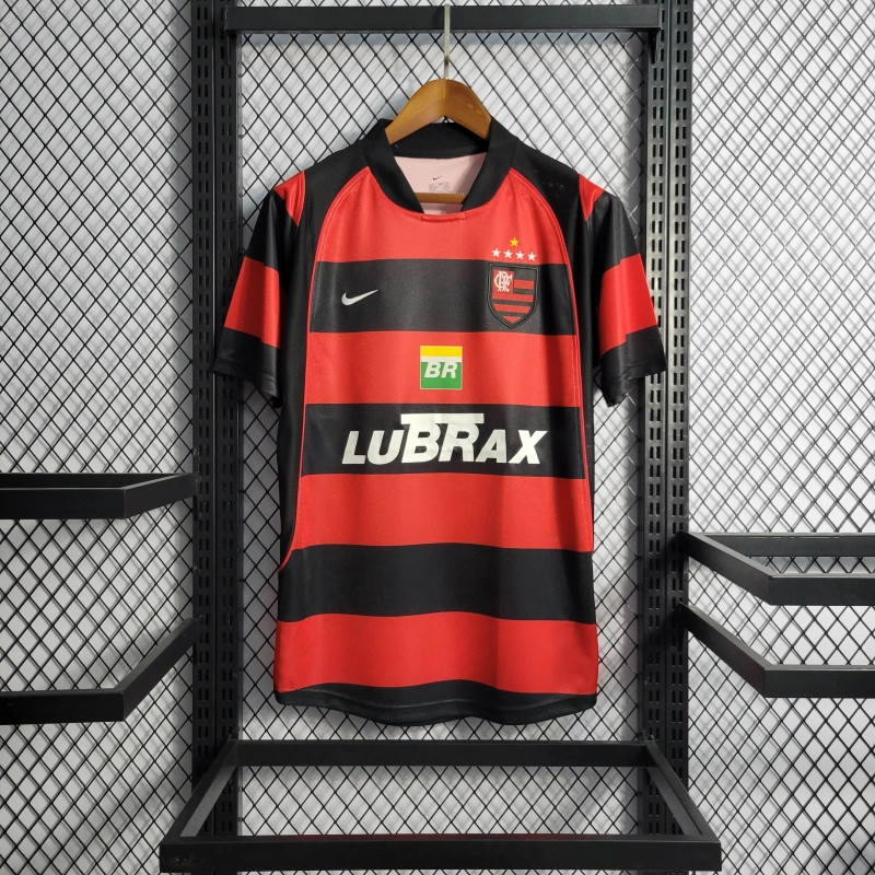 Retro 03-04 Camisa Flamengo Tamanho S-XXLFlamenco , Flamenco Nova Tailandesa