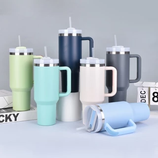 Caneca Copo Térmica Inox 1200Ml Garrafa Térmica Inoxidável com tampa canudo