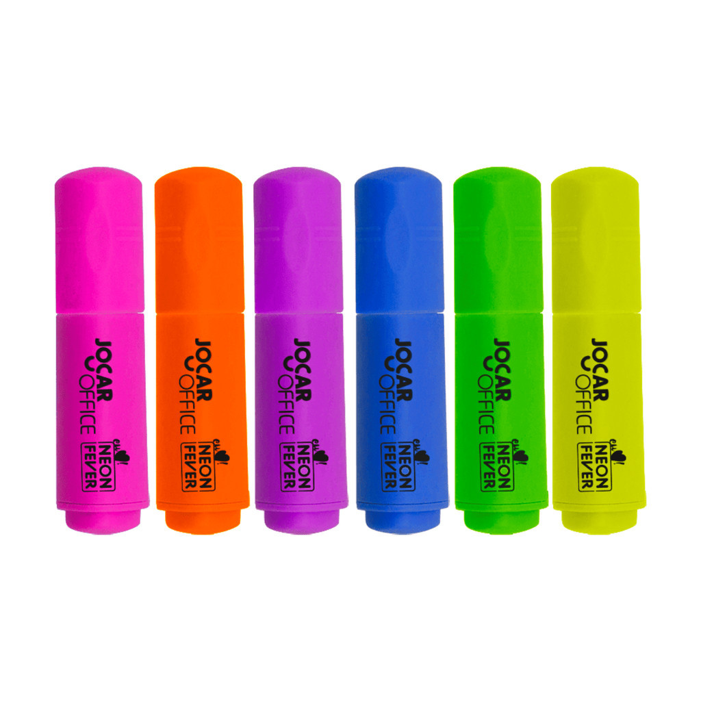 Marca Texto MINI TRIANGULAR - Jocar Office | Shopee Brasil