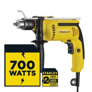 Furadeira de impacto 1/2" 700 watts com velocidade variável e reversível - SDH700 - Stanley