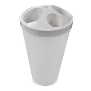 Dispensador de copos descartáveis branco - Bralimpia