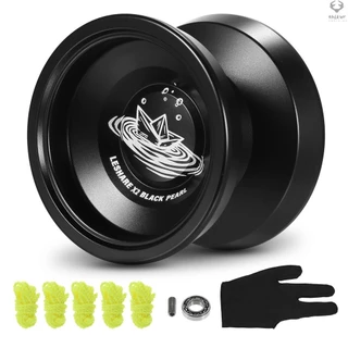 Yoyo Ball De Alumínio Competitivo Yo Gift Com Cordas E Luva De Rolamento