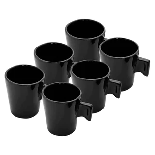 Jogo de Canecas Xícaras Malta 6 peças 90ml Hauskraft em Oferta na Shopee