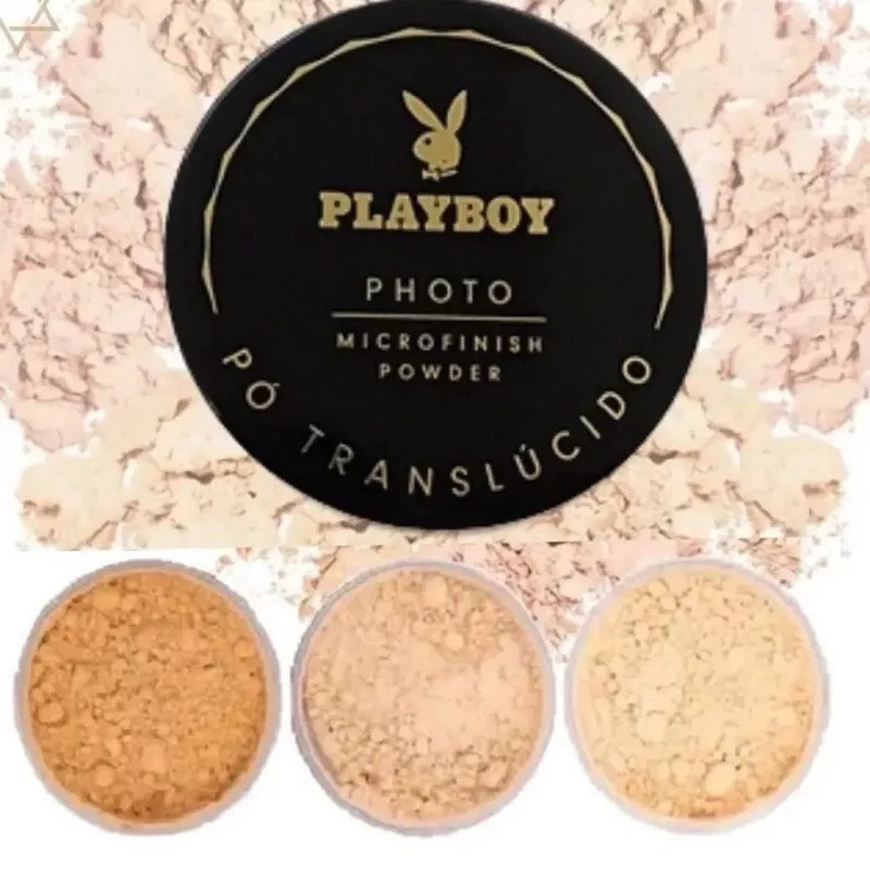 Pó Compacto Fixador à Prova d'Água Playboy