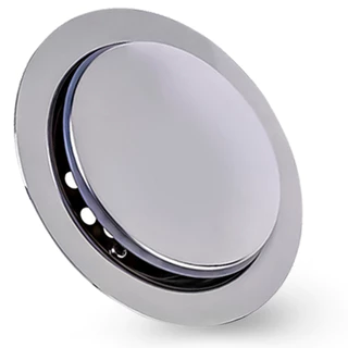 Ralo Click Inteligente 15cm Cromado Banheiro Veda Cheiro Redondo em Oferta na Shopee