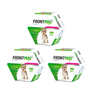 Coleira Frontmax Até 4kg - Vetoquinol - 3 Unidades