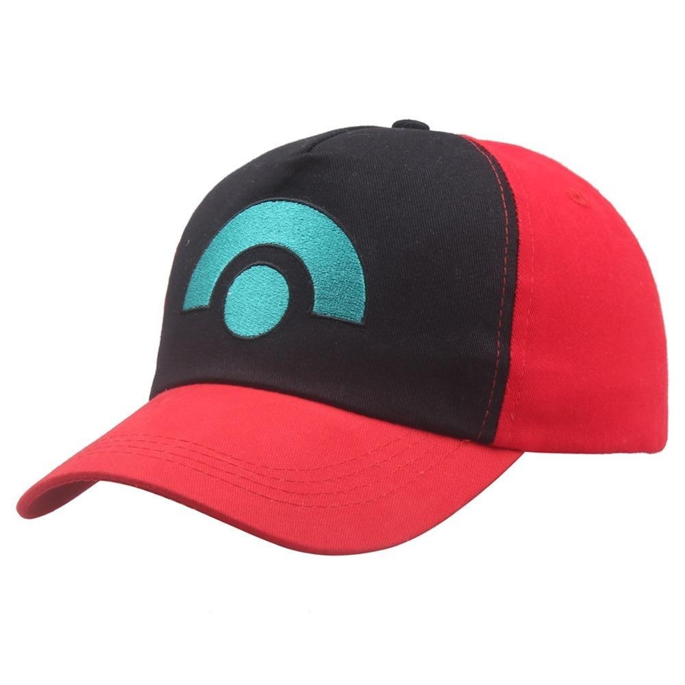 Boné De Basebol TOPABC , Ash Ketchum Cosplay Anime Splicing