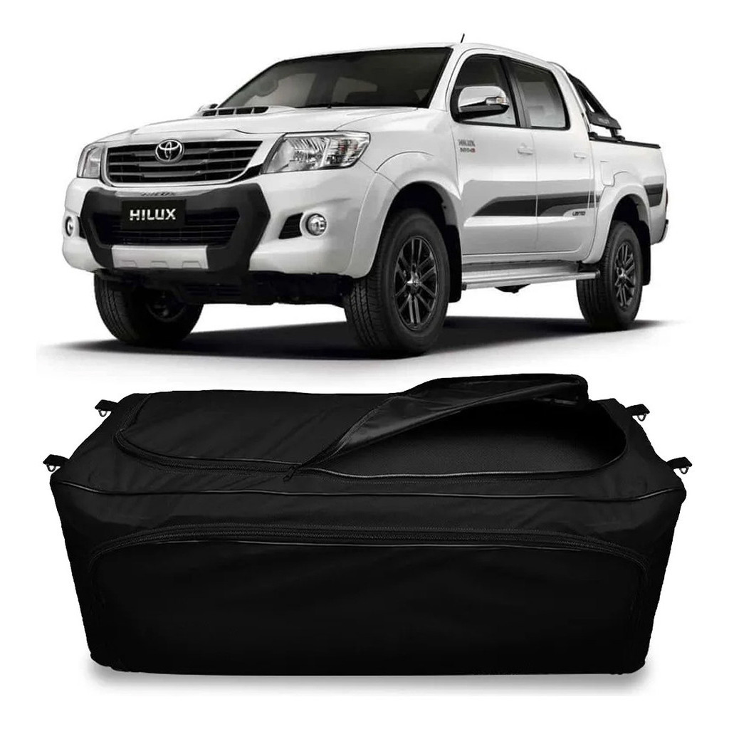 Bolsa Caçamba Mala Bag Pickup Hilux 1997 Até 2024 216 Litros