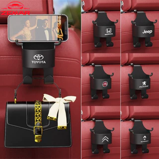 Suporte Multifuncional Para Copo De Água Do Encosto Assento Carro Com Gancho Caixa De Armazenamento Telefone Porta Bebidas Acessórios Corolla Cross Hilux Yaris Civic g10 g9 City Hrv