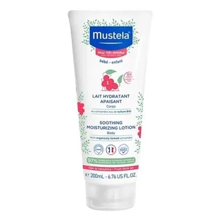 Hidratante Mustela Bebê Schisandra Orgânica 200Ml - Mustela