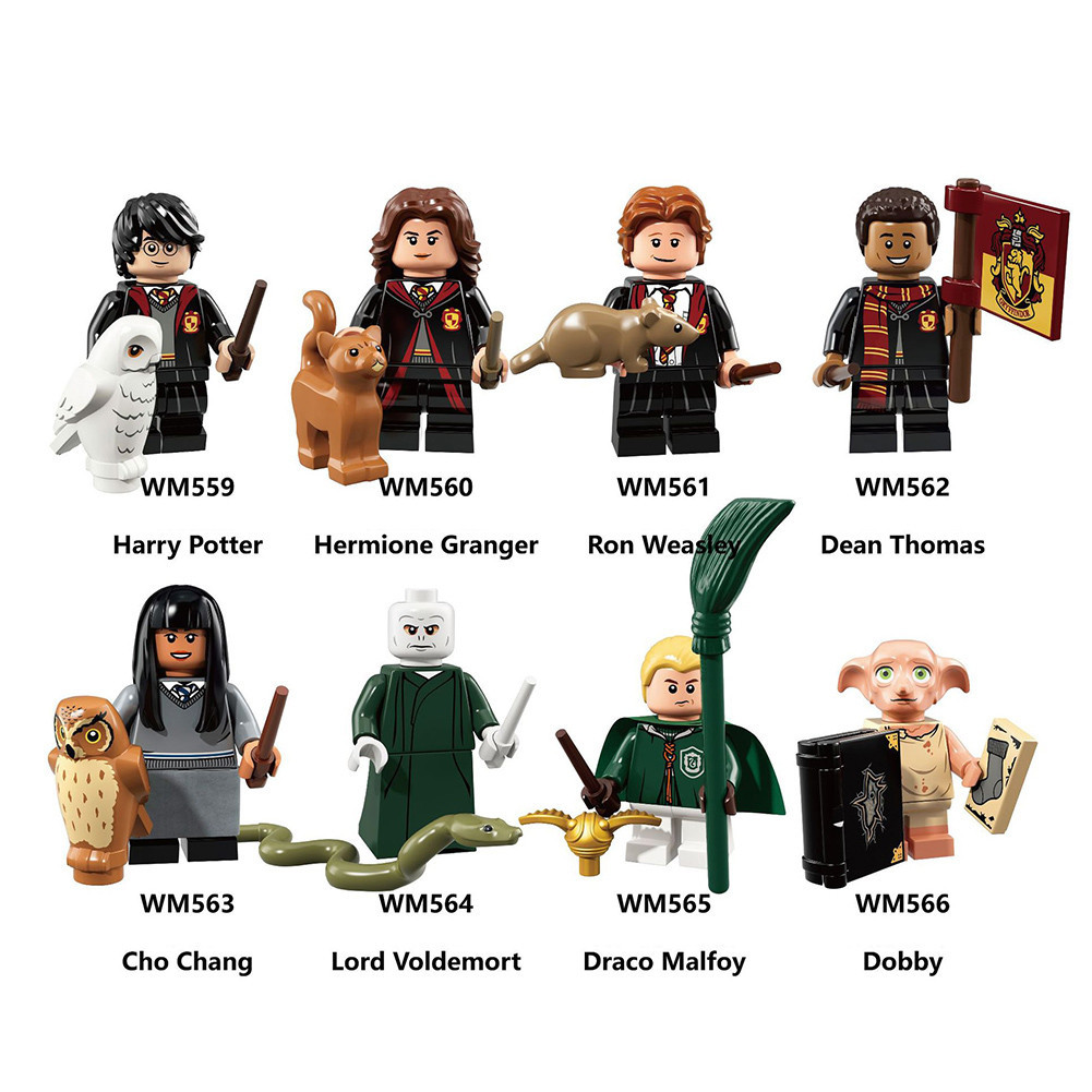 Harry Potter Ron Weasley Dobby Lord Minifigure Bloco De Construção Kids ...