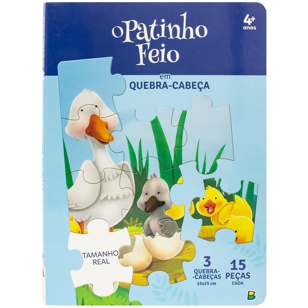 Clássicos em Quebra-Cabeças: O Patinho Feio | Shopee Brasil