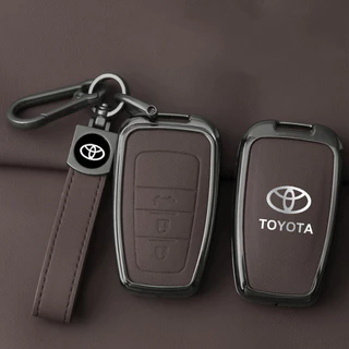 Capa Para Chave De Carro Em Liga De Zinco Toyota Prius Camry Corolla CHR C-HR RAV4 Land Cruiser Prado