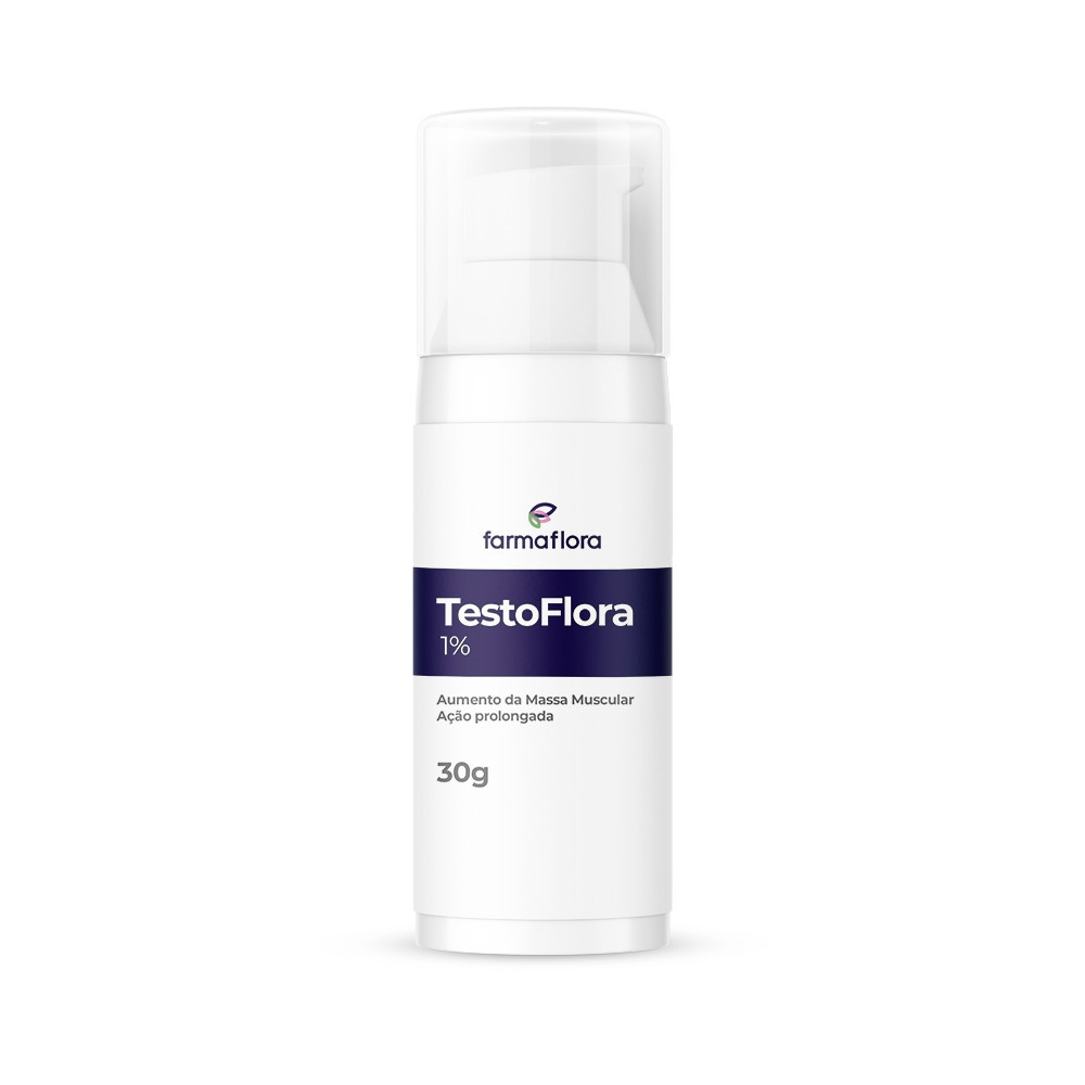 Tst GelFlora 1% 30g Gel Transdérmico Bioidentico Farmaflora
