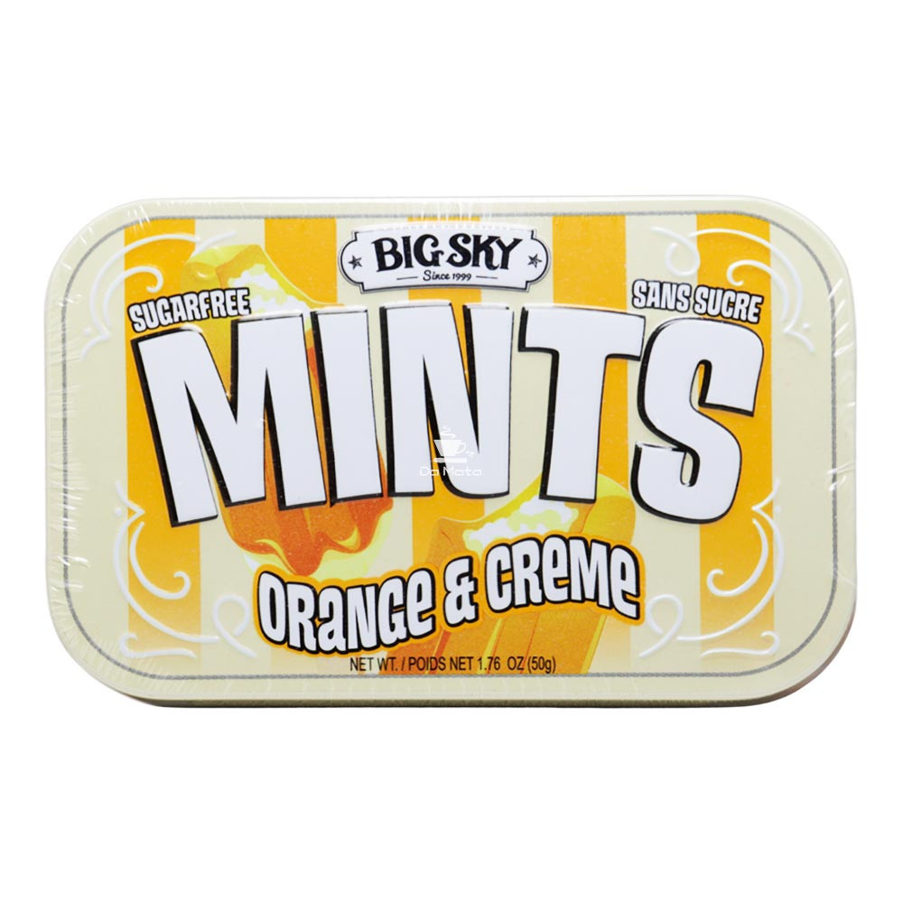 Bala Mints Orange e Creme
