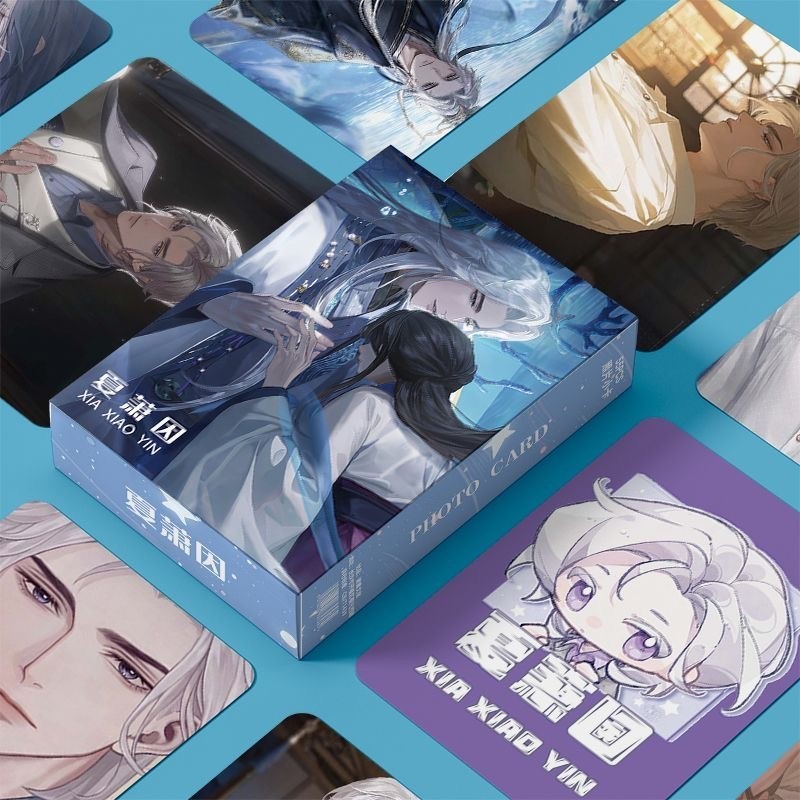 50-55pcs Manga Manhwa JinX Laser Holographic Lomo Cards HONEY TROUBLE ...