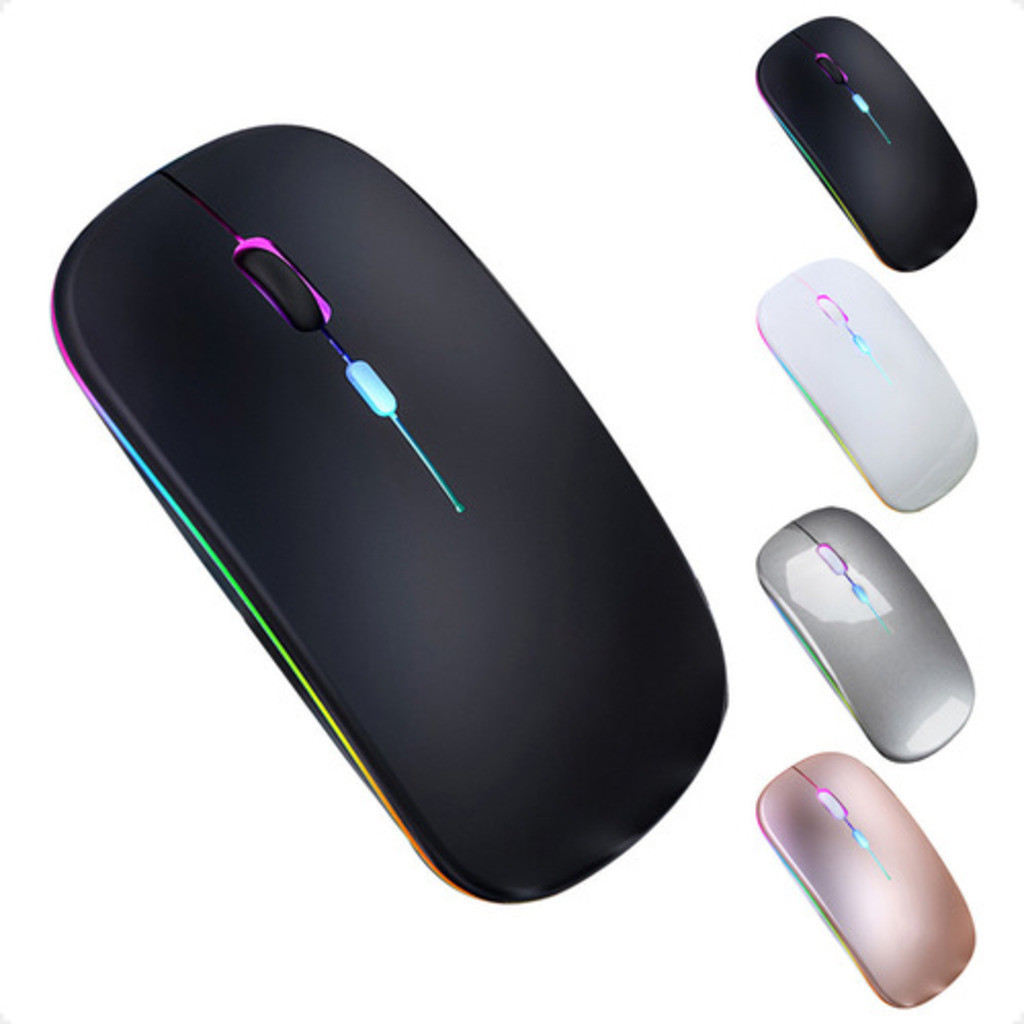 Mouse Bluetooth Recarregável Sem Fio Para IPad Macbook Pc Tv