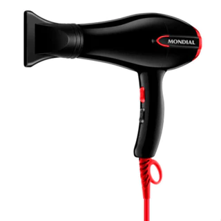 Secador Mondial SC41 Color Red Preto e Vermelho