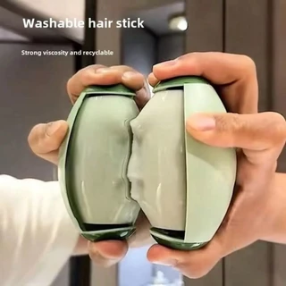 Rolo De Fiapos Lavável Reutilizável Com Adesivo Forte Removedor De Poeira De Cabelo Eficiente Para Roupas , Animais De E