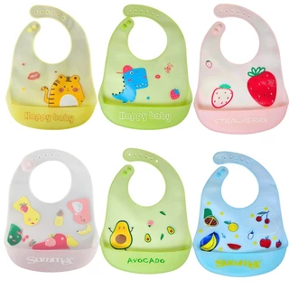 Babador Infantil Impermeável C/ Bolso pega Migalhas Castela