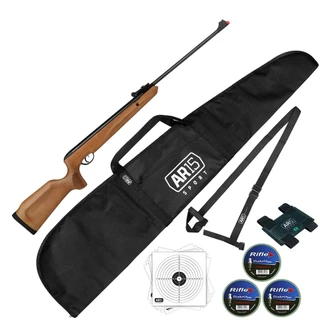 Carabina Espingarda Nitro Naja 4.5 Madeira Chumbinho - 750un