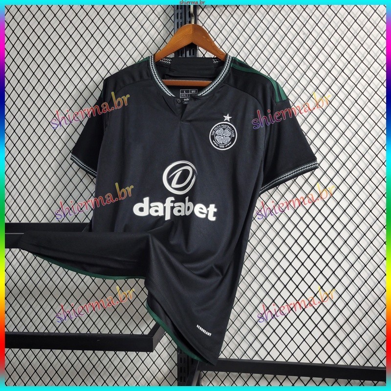 Preto 23/24 Equipa Camisa II Futebol KET 51HF