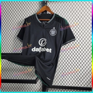 Preto 23/24 Equipa Camisa II Futebol KET 51HF