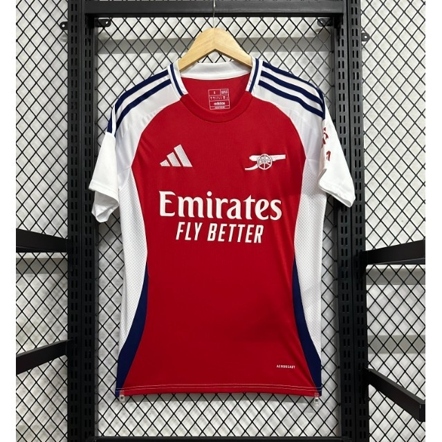 24-25 Arsenal Home Tailândia Camisa Esportiva De Futebol Jersey Top Manga Curta