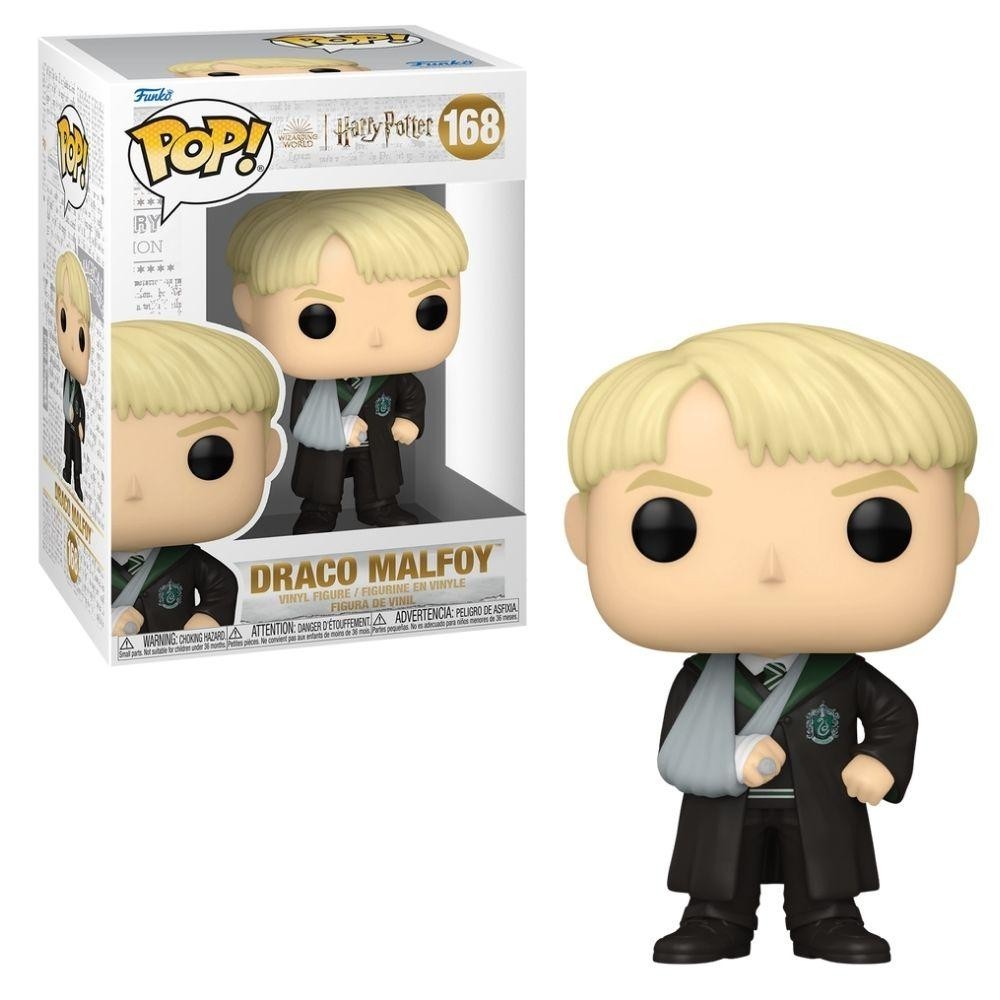 Boneco Funko POP! Harry Potter Draco Malfoy With Broken Arm | Shopee Brasil