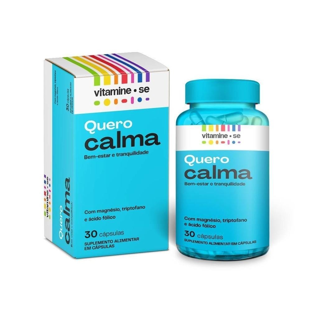 Vitamine-se Quero Calma 30 Cápsulas