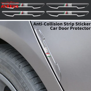 4 Peças Novo FIAT Porta De Carro Transparente Adesivos Anti-colisão Borda De Porta Anti-riscos Protetor Para FIAT Strada Argo Mobi Toro Fastback Pulse Cronos Scudo 500 Titano Palio Idea Uno Punto