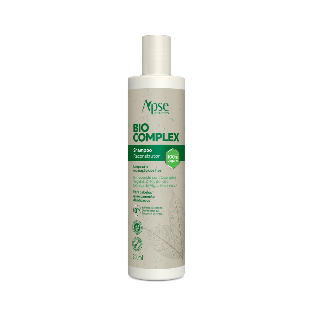 Shampoo Bio Complex Reconstrução 300ml Apse | Shopee Brasil