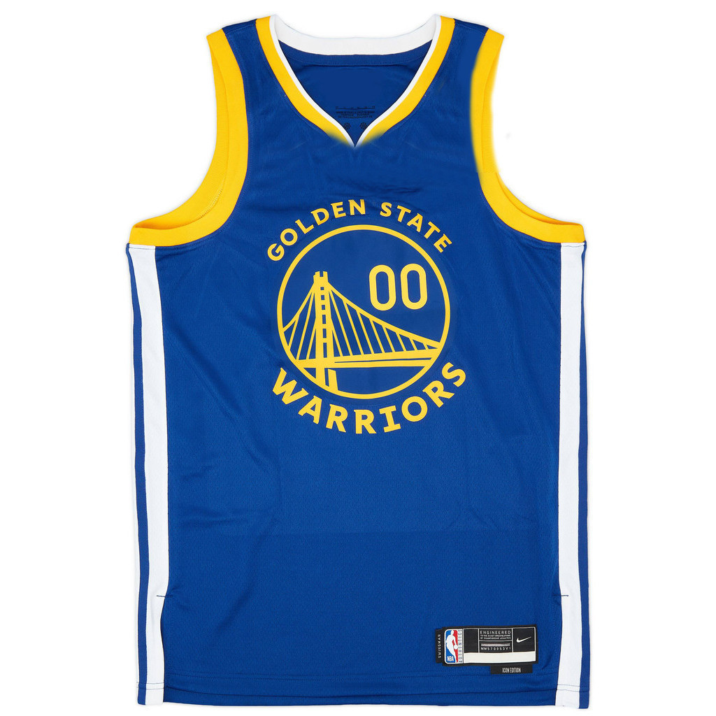 2017-24 Golden State Warriors Curry 30 Swingman Away Jersey (Estilo De design Impresso)